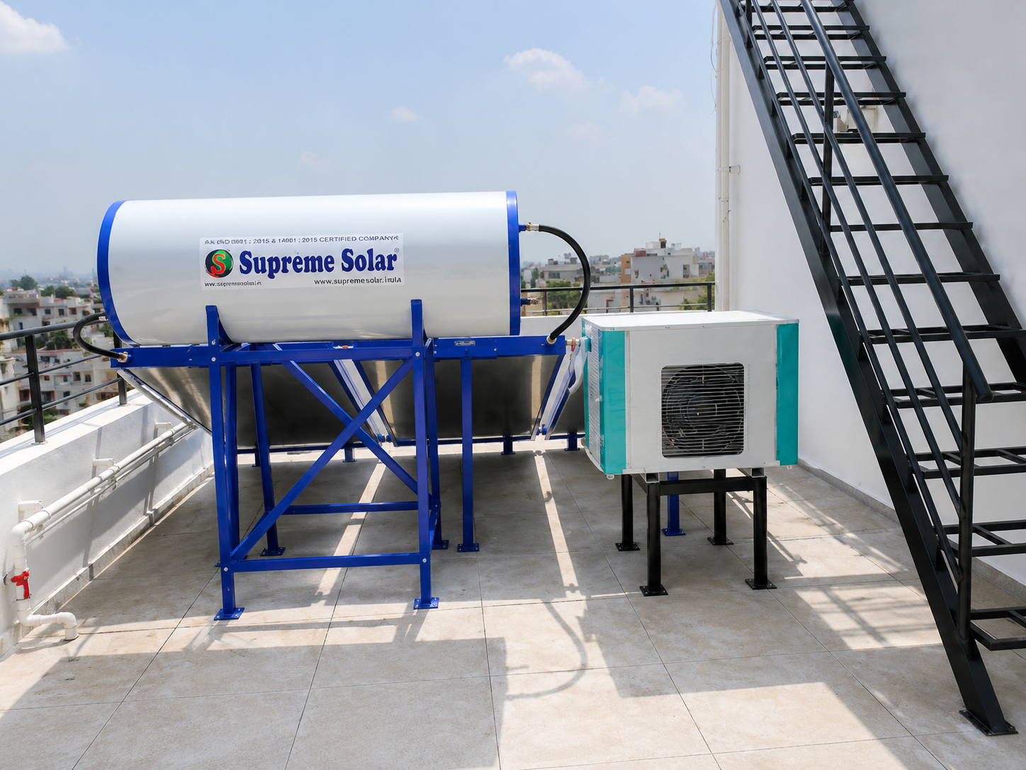 Supreme heat pump detail