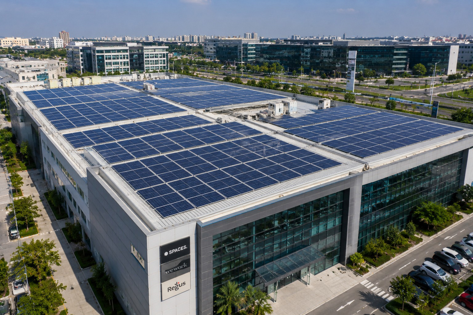 Commercial solar segment