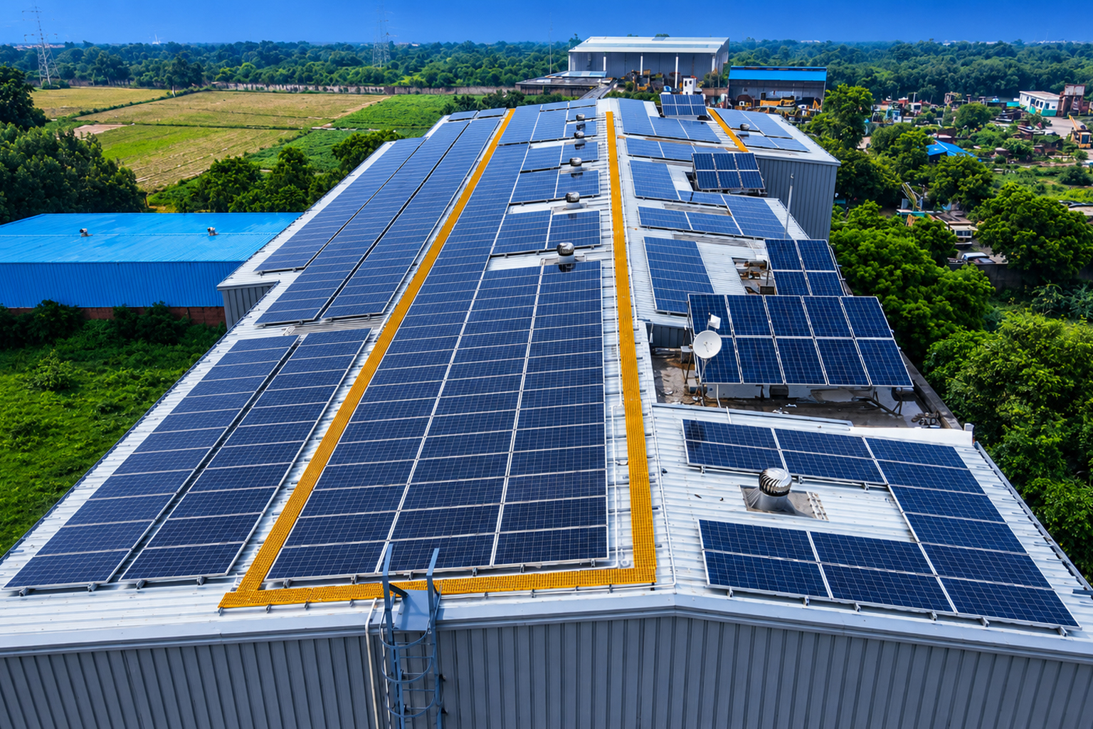 Industrial solar segment