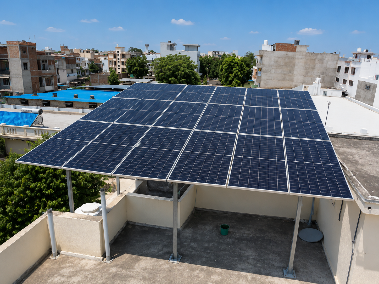 Solar PV annual maintenance